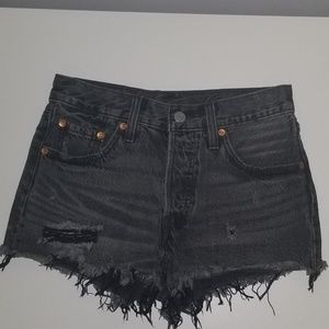 Levi's denim shorts